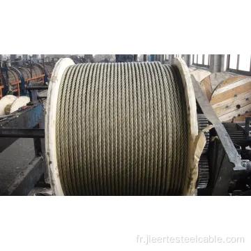 ROPE DE TIRE 6X25FI avec noyau en acier